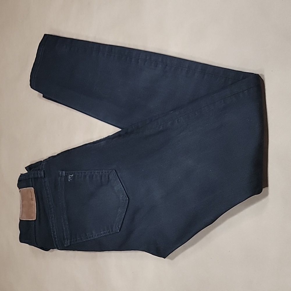 Madewell Size 25 Black 9" High Rise Skinny Jeans, Excellent Used Condition